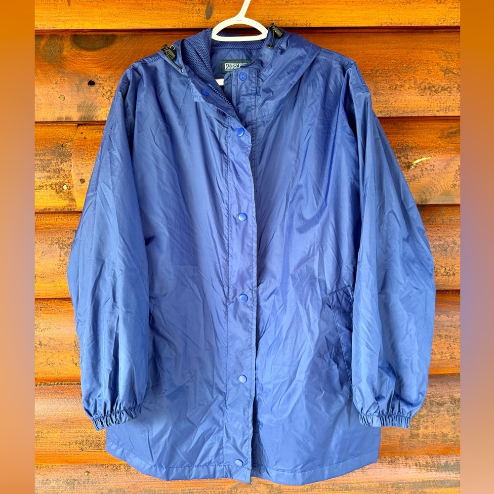 Lands End rain jacket
